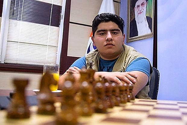 اولین پیروزی پرهام مقصودلو در مسابقات شطرنج سوئیس
